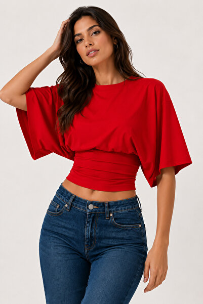 FİO & ARTE Waist-Tight Women's Blouse