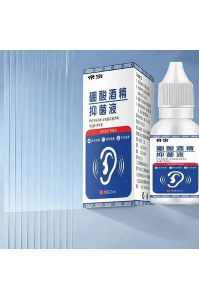 Toothpaste Boric Acid Alcohol Antiseptic Itch Relief Ear Drops 1QY