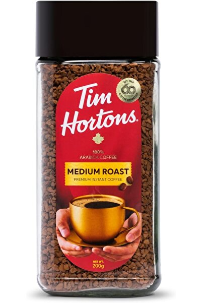 Tim Hortons مسحوق قهوة متوسط التحميص قابل للذوبان 200 جرام