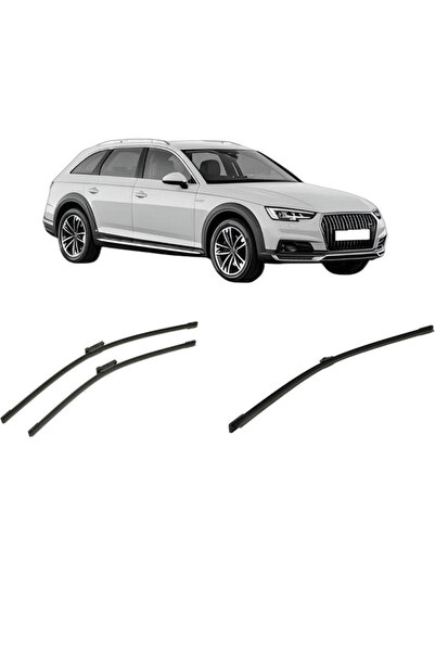 Bosch Σετ 3 υαλοκαθαριστήρων AUDI A4 Allroad B9 (8WH, 8WJ) 2016-2020, για μπρ...