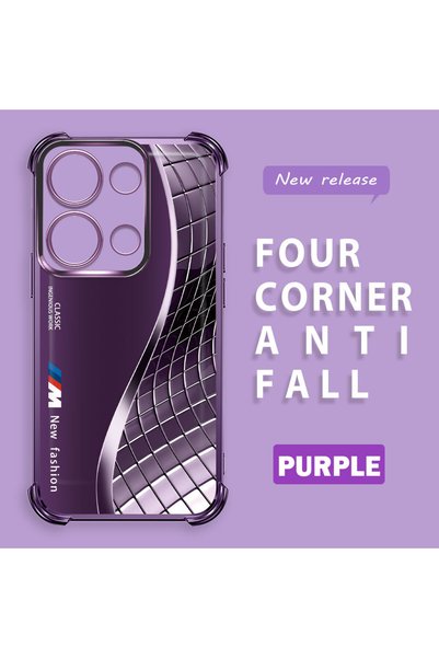 ucuc Redmi Note 13 Pro 4g Compatible Transparent Back Four-Corner Reinforced ...