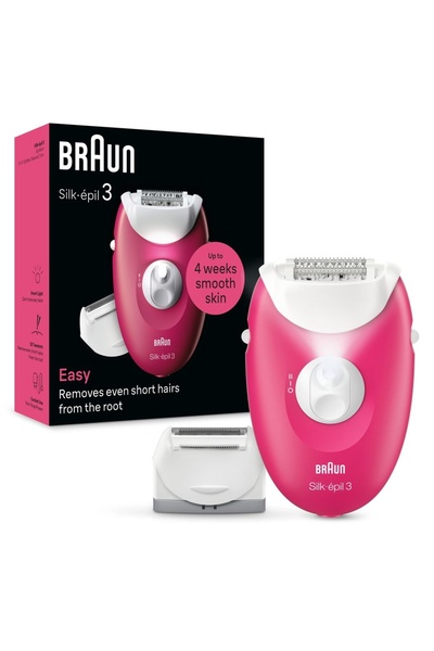 Braun Silk·EPIL 3 Epilator SE3032 pink