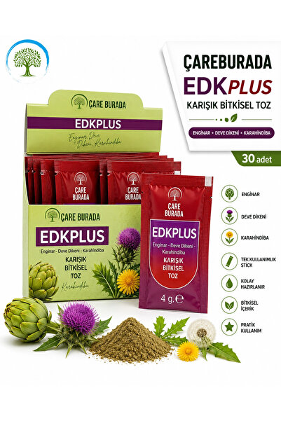 Çare Burada ÇareBurada EDK PLUS 30 Stick | Enginar, Devedikeni, Karahindiba K...