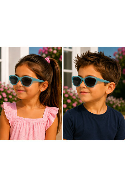 Bymiel Kids Unisex Sporty Uv400 Sunglasses – Oval Frame