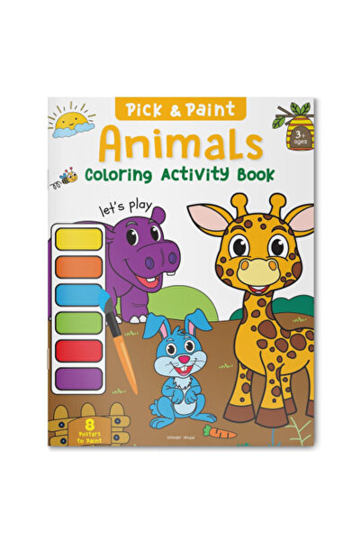 Wonder House Books Alege și Colorează - Carte de activități de colorat pentru...