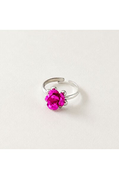 idei Adjustable women's ring made of metal alloy with figurative decoration, ...