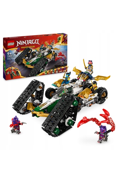 LegoPazar LEGO NINJAGO Vehicul ninja multifuncțional, Jucărie pentru copii de...