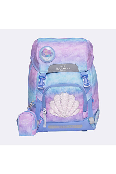 BECKMANN Backpack, ergonomic school backpack, Clasic SEASHELL