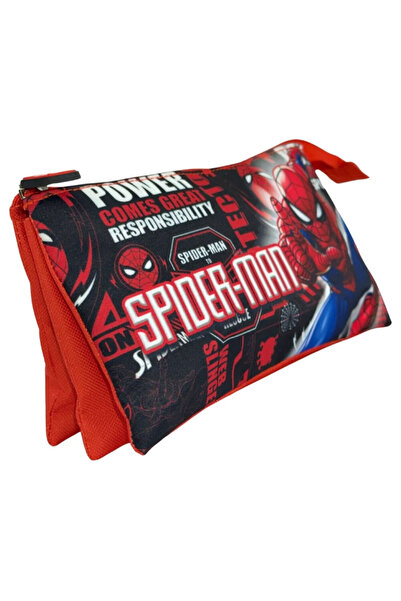 SPIDERMAN Σπάιντερ-Μαν Κασετίνα  "Κοβάλτα Να Κολλάσεις " με 3 Θήκες 22 εκ.