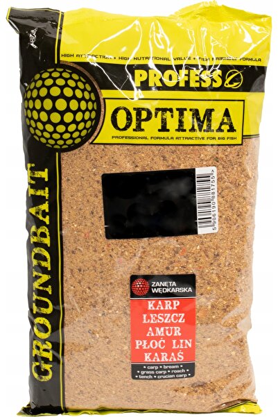 Optimatic Momeală de pescuit optima PROFESS 1kg Marcepan și Portocală