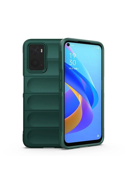 New Face Aconcept Realme 9I 4g Case Optimum Silicone - (211929) Dark Green