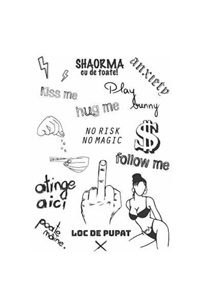 FlashTattoosRomania Tatuaj Temporar, Tatuaje Flash România, Shaorma cu totul,...
