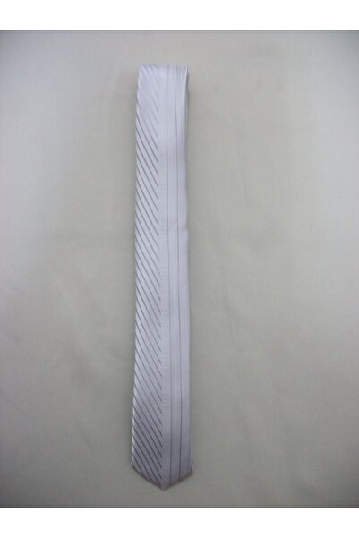 OEM Cravata rafinata, alb, visiniu, crem, ivory, negru (Culoare: CREM)