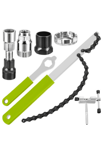 zola Kit 7 piese reparatii biciclete, extractor, cheie roti 10-15, monobloc, ...