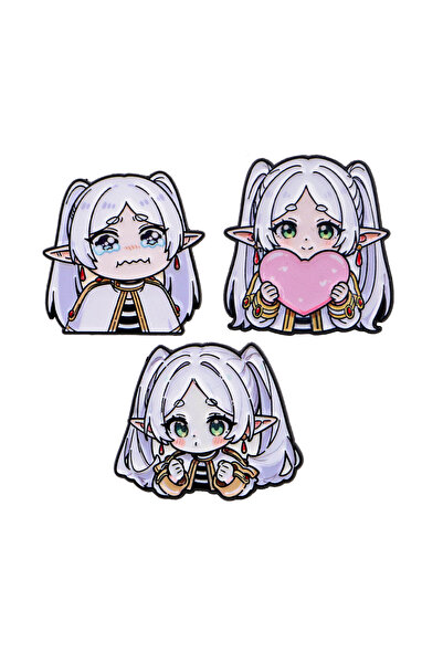 Choice Bandai 3pcs 3pc Cute Elf Enamel Pins Set Manga Anime Brooches for Back...