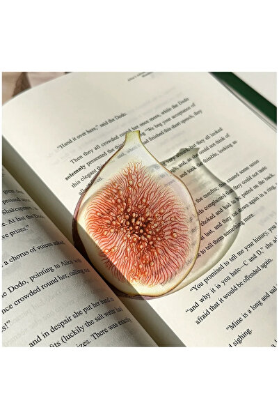 Choice6 fig New exquisite transparent acrylic bookmark reading mark gift cute...