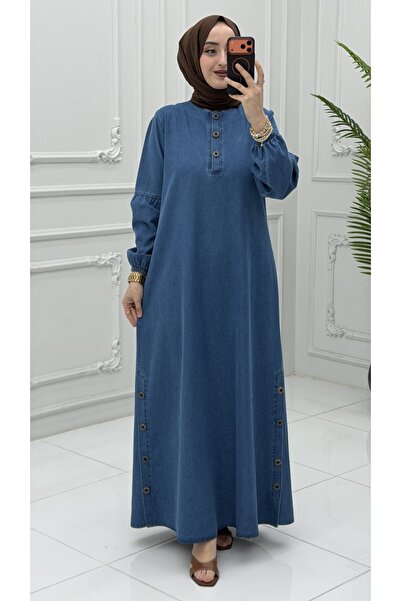 Generic Brand Naz Dress Denim Blue