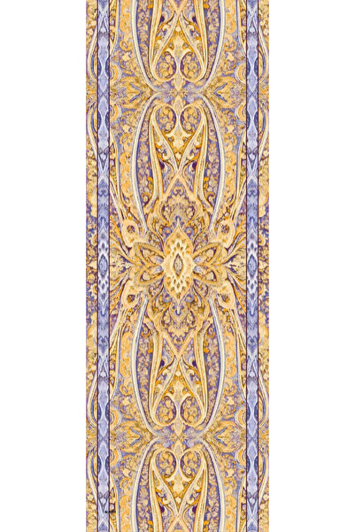 Aida Scarfs Velora iris silk crepe shawl