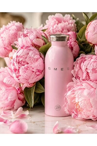 Origial Smeg Clima Bottle Pink Thermos 500 ml