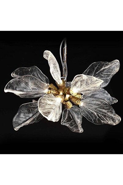 OEM Candelabru Rasina LED CM6083/D800 45W, Diametru 49cm, Bronz