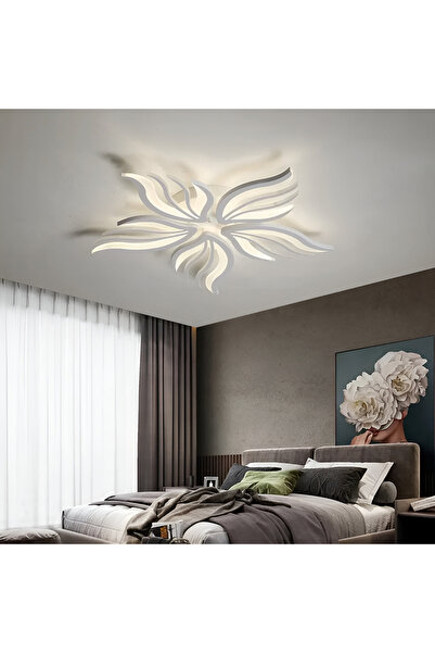 OEM LED полилей с дистанционно управление SAKURA, 60W, 5 венчелистчета, студе...