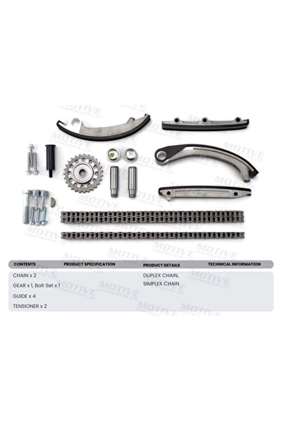 MOTIVE Chit Lant De Distributie Tck209 Opel Astra G/Frontera B/Omega B/Signum...