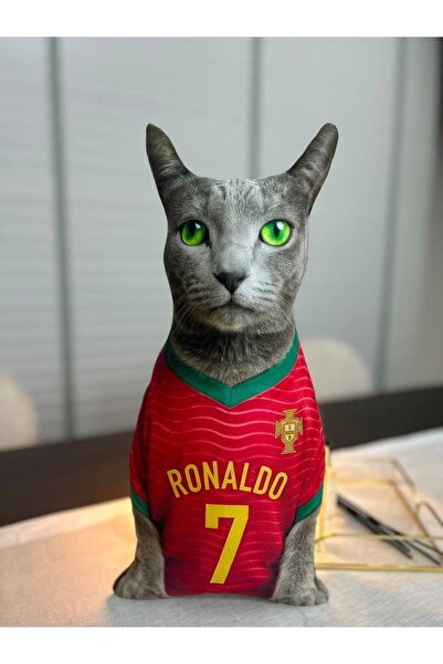 Pethoven Kedi şeklinde yastık "RONALDO"
