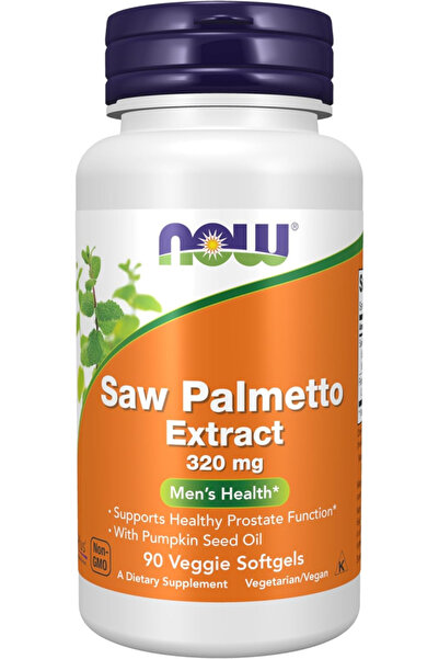 Now Foods Saw Palmetto Extract with Pumpkin Seed Oil, 320 Mg