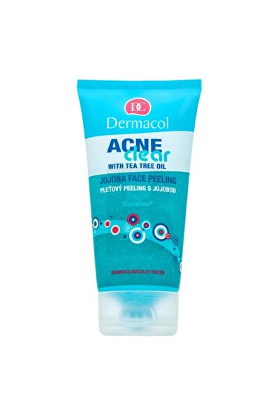 Dermacol ACNEclear Gel de curățare nutritiv – Peeling facial cu Jojoba 150 ml