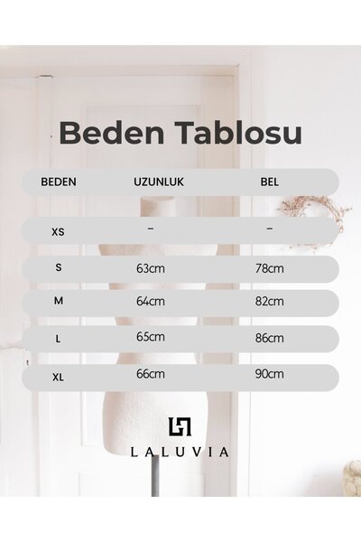 Laluvia Vestă cu centură, design maro - Y9682
