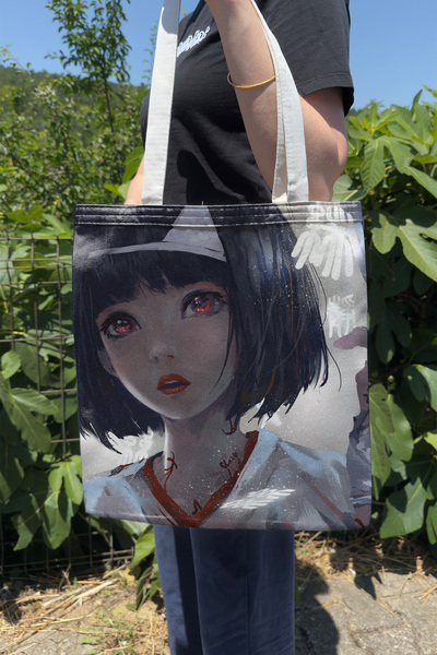 ZipZap Noragami V1 Summer Winter Double-Sided Canvas Printing Tote Bag Anime Bag