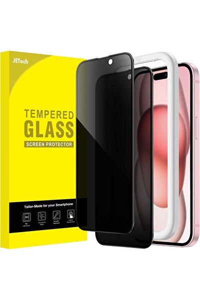 Generic URBAN Privacy Screen Protector for iPhone 15, 2-Pack | Full Coverage ...
