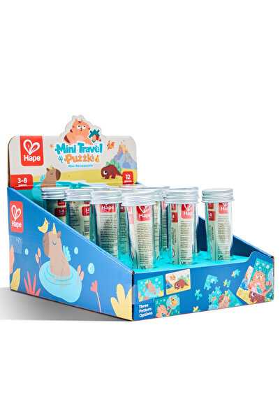 Hape Mini puzzle drum, Hape, 40 de piese