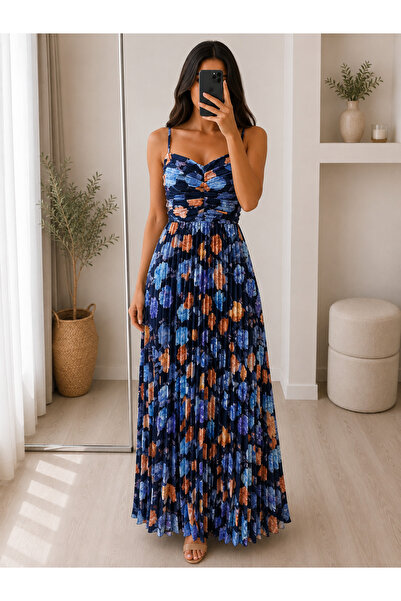 Anysa Rochie plisata maxi