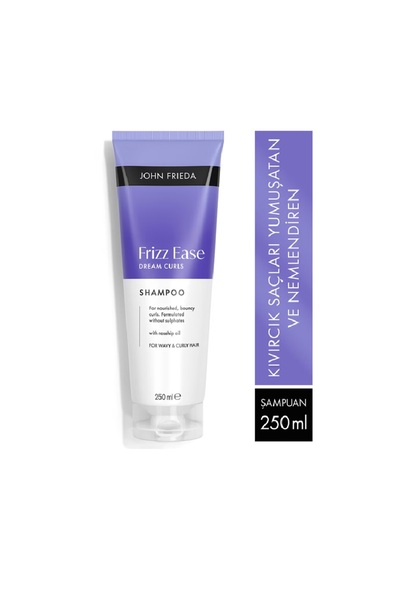 John Frieda Dream Curls Şampuan Dalgalı ve Kıvırcık Saçlar için 250 ml
