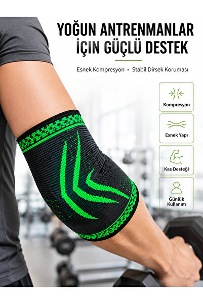 Mestore Elastic Compression Elbow Support Sports Fitness Daily Use Elbow Brace