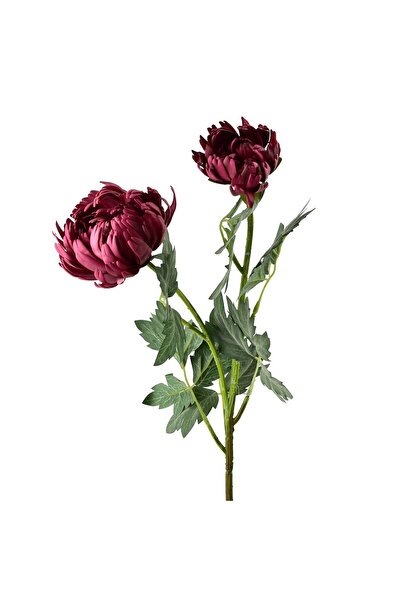 MONDEX Ramură de floare artificială din plastic Viridis 69cm verde 2 bucăți