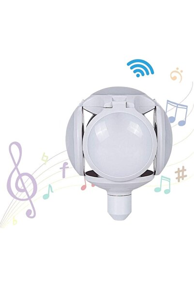 OEM Λάμπα LED με ηχείο Bluetooth Λευκό – FA-2940W -
