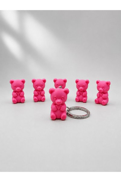 Generic Brand Mini Teddy Bear - Teddy Bear Keychain Charm
