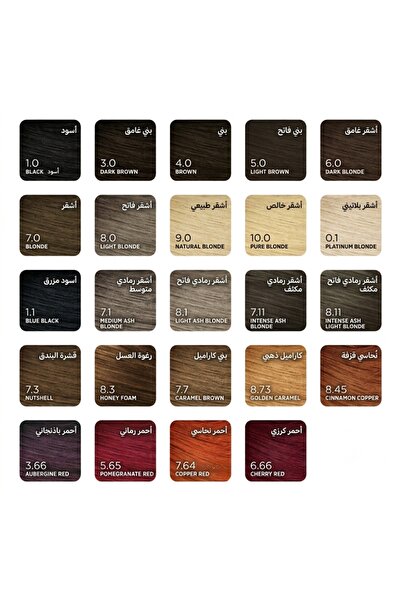 MAXX DELUXE Nourishing Hair Color with Natural Oils and Protective Extracts for Long-Lasting Gray Coverage - Various Shades and Color Options