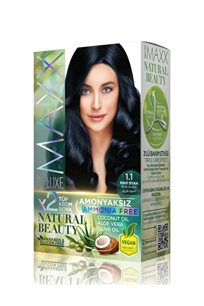 MAXX DELUXE Nourishing Hair Color with Natural Oils and Protective Extracts f...