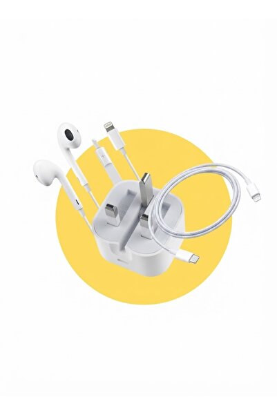 genric بكج 3 منتجات - شاحن ايفون سريع 20 وات + محول كيبل USB C إلى لايتنينج +...