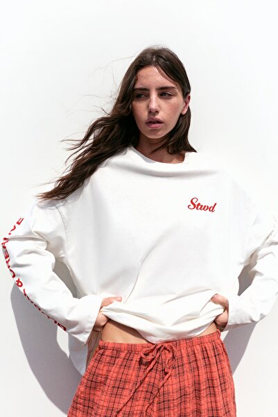Pull & Bear STWD uzun kollu tişört