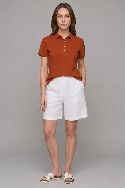 SMILE Gloria Tile 100% Cotton Polo T-Shirt