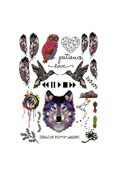 FlashTattoosRomania Tatuaj temporar, Tatuaje flash România, Lupi, rezistent l...