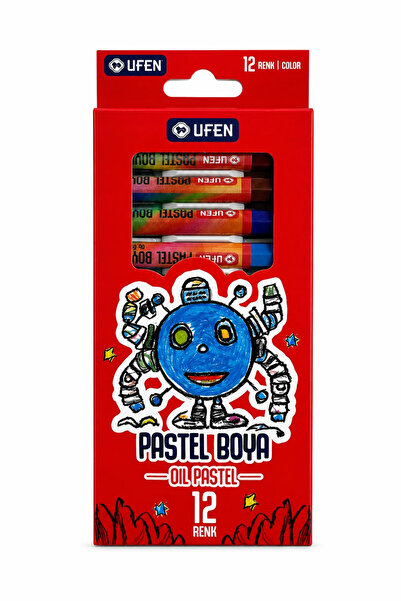 UFEN 12 Colors Crayons |   Vibrant Colors Pastel Crayon Set of 12