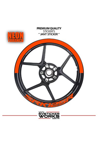 ARONA Rks Srk125 R Wheel Strip – Half Rim Covering & Srk125 R Lettering Stick...