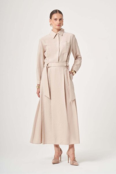 FTZ WOMEN Women's Tulipa Skirt Suit Beige 31435