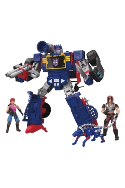 Hasbro Трансформърс x G.I. Екшън фигури Джо Десептикон Саундвейв Дредноук Тън...