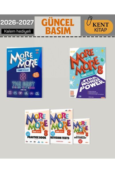 Fenomen Yayıncılık fenomen more 8.sınıf practice book - fame the best - world...